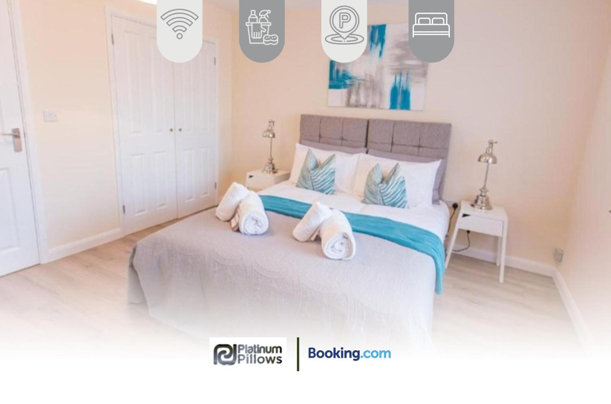 Modern Oxford 2 Bedroom Apartments, Near John Radcliffe Hospital, Weekly & Monthly Deals מראה חיצוני תמונה