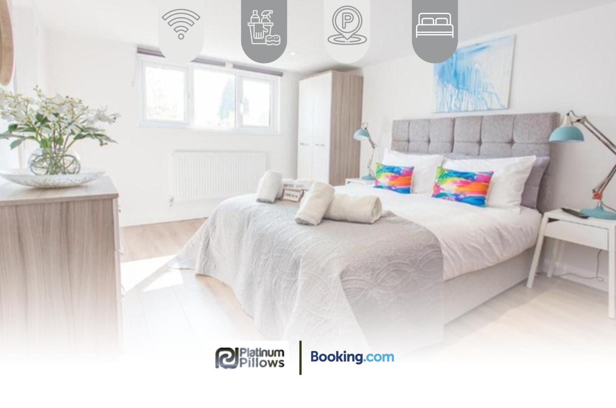 Modern Oxford 2 Bedroom Apartments, Near John Radcliffe Hospital, Weekly & Monthly Deals מראה חיצוני תמונה