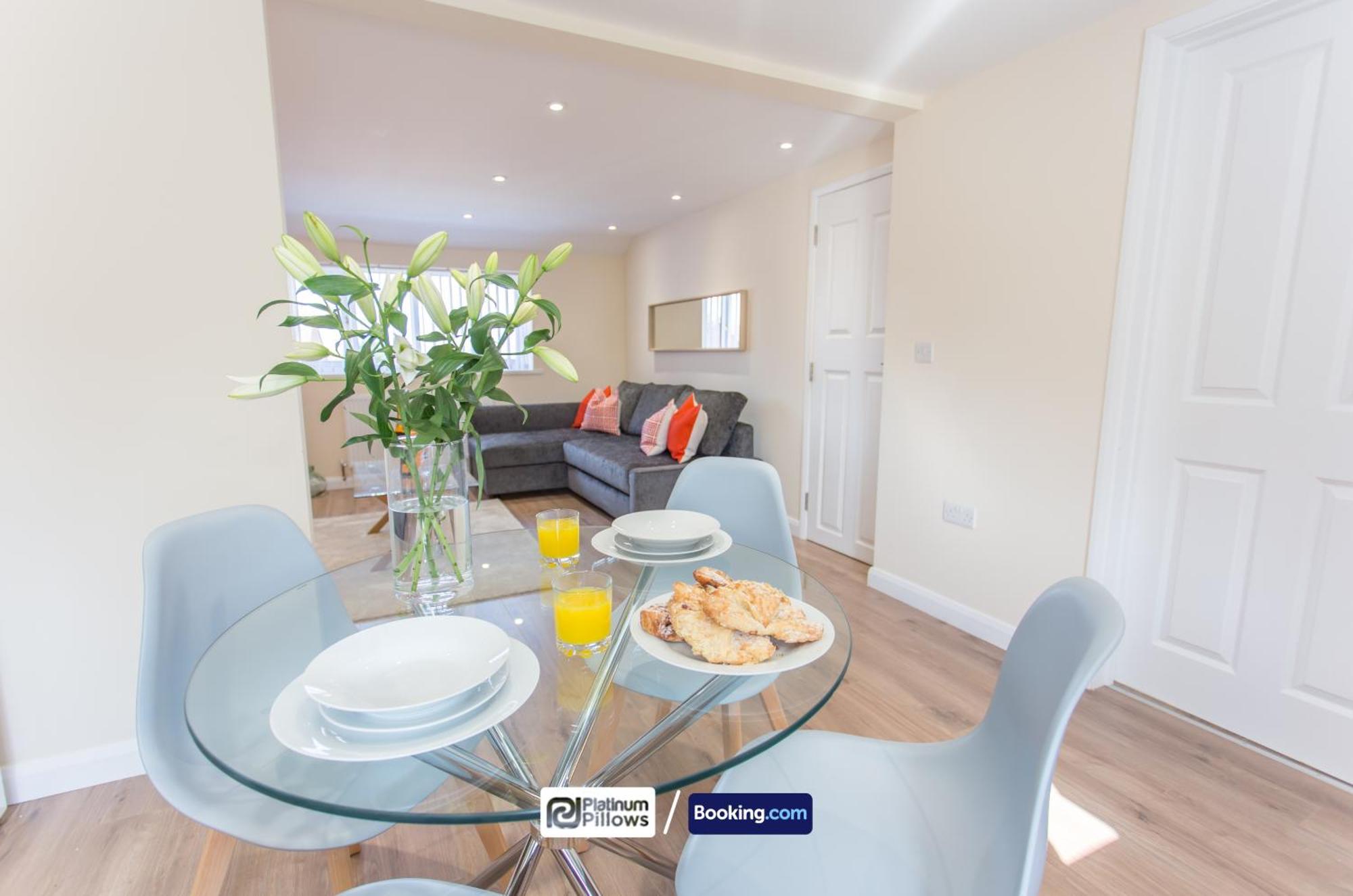Modern Oxford 2 Bedroom Apartments, Near John Radcliffe Hospital, Weekly & Monthly Deals מראה חיצוני תמונה